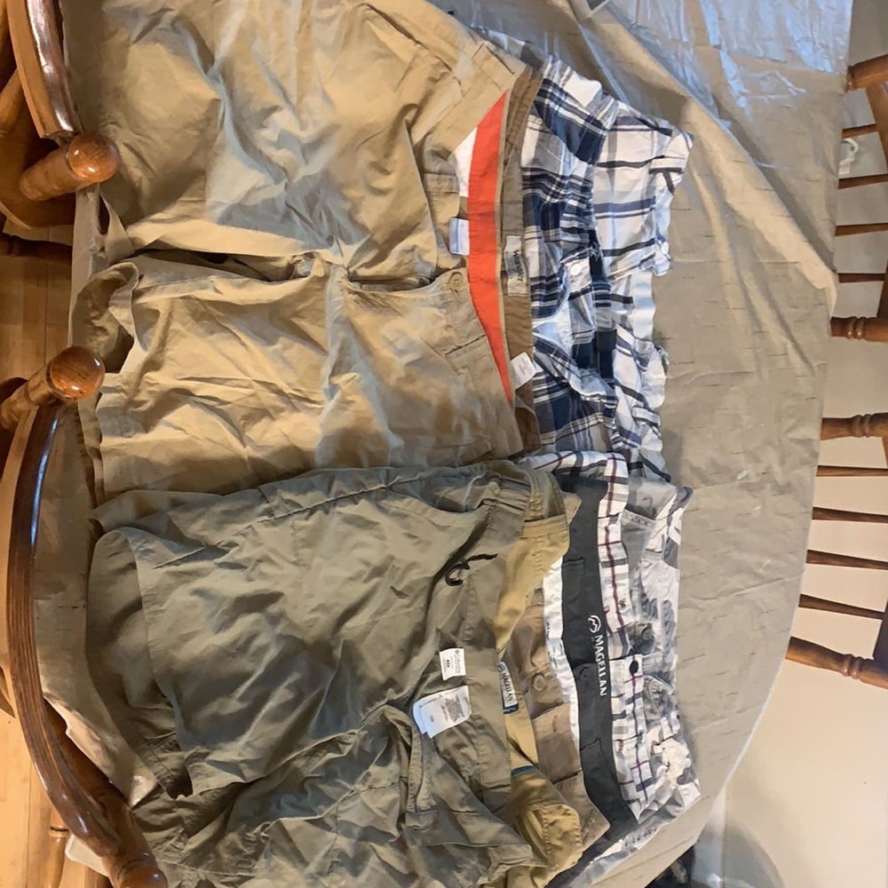 Mens Cargo Shorts 9 pair bundle